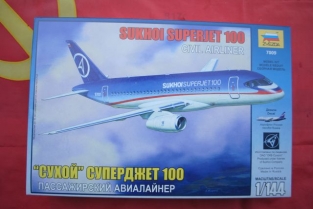Zvezda 7009 SUKHOI SUPERJET 100 Civil Airliner